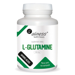 Aliness - L-Glutamine 500mg - 100caps