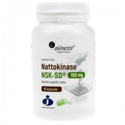 Aliness - Nattokinase NSK-SD 100mg - 60kaps