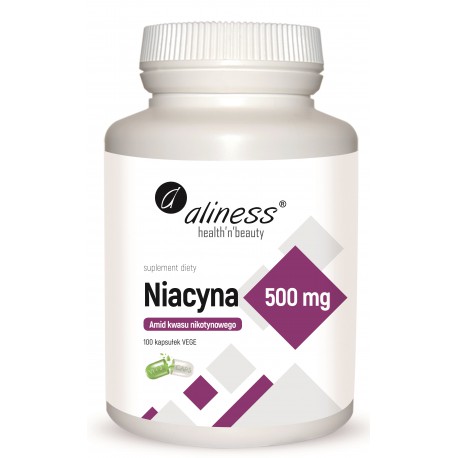 Aliness - Niacyna 500mg - 100kaps