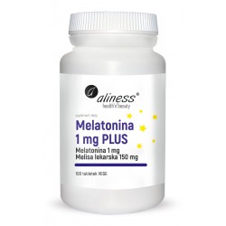 Aliness - Melatonina 1mg PLUS - 100tabs