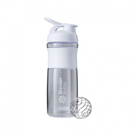 Blender Bottle - Trit Grip Sport Mixer - 820ml White